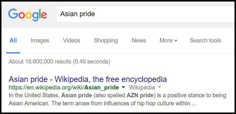asian pride google