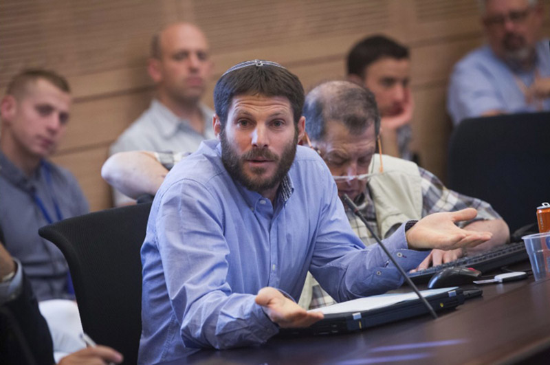 Smotrich in the Knesset